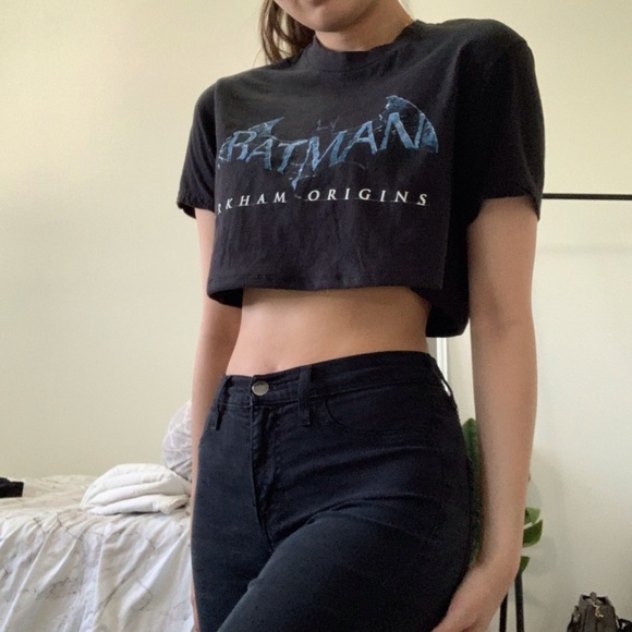 CROPPED BATMAN GRAPHIC TEE - Picture 4 of 5